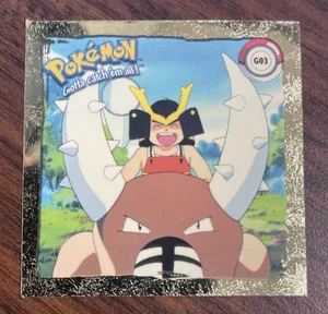 Pokemon Sticker Series 1 Original 1999 Vintage Sticker G03 Pinsir Rare Unpeel NM - Picture 1 of 2