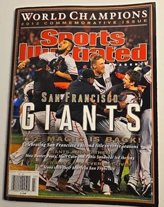 GIANTS World CHAMPS 2012 Sports Illustrated -SPECIAL EDITION San Fran.USA. CLEAN - Bild 1 von 14
