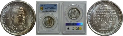 1951-S 50C  Booker T. Washington Silver Commemorative  PCGS  MS-67 - Image 1 of 3