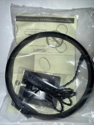 NUEVA antena de bucle AM/FM Bose-Lifestyle y soporte para estilo de vida 20, 25, 30, 40, 50 Foto 1 de 4