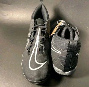 Scarpe da calcio Nike Alpha Menace 3 Shark da uomo taglia 10,5 nere grigie CV0582-010 - Foto 1 di 6
