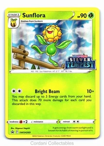 Sunflora SWSH269 - SWSH Black Star Promo - Prerelease Pokemon Card - Near Mint - Picture 1 of 2