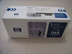 Genuine OEM HP 06A Black Toner LaserJet Series Cartridge C3906A - Bild 1 von 1