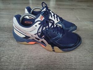 Asics Gel Domain Sneakers E415Y Blue/Orange Men's Size 9.5 Athletic Shoes