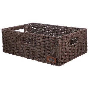 Aufbewahrungskorb Aus Rattan Geflochtener Behälter Für Kleinigkeiten - Bild 1 von 12