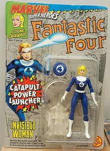 Toybiz Marvel Super Heroes - Fantastic Four : Invisible Woman 3.75" Figure - Foto 1 di 1