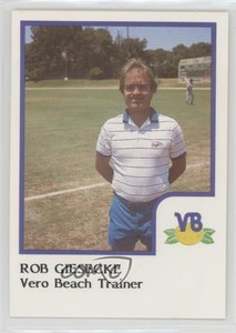 1986 ProCards Vero Beach Dodgers Rob Giesecke