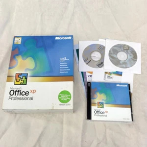 Microsoft Office XP Pro 2002 - Full Version w/Serial, Training & Visio Trial - Picture 1 of 4