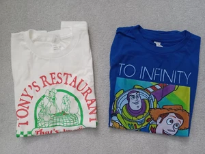 Disney Boy's XL T-Shirts The Lady and the Tramp and Toy Story Buzz and Woody - Picture 1 of 10