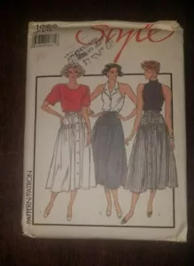 FALDA DE ESTILO VINTAGE MISSES PATRÓN RECORTADO 1023 - Imagen 1 de 4