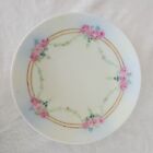 Thomas Severs Bavaria Salad Plate Hand Painted Rose Design Some Wear 7.5"