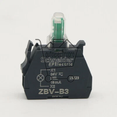 1PCS new Schneider ZBV-B3 ZBVB3 AC/DC24V  Indicator module - Image 1 of 4