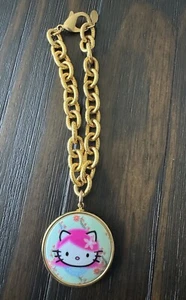 Tarina Tarantino Bracelet Hello Kitty Pink Head Cameo Logo - Picture 1 of 14
