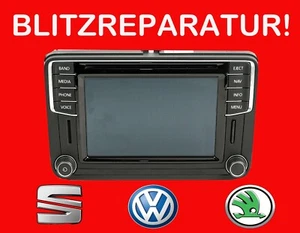 Touchscreen VW DISCOVER MEDIA Display Reparatur PQ SEAT SKODA T6 Alhambra RNS510 - Bild 1 von 5
