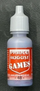 PRINCE AUGUST ACRYLIQUE GAMES : 48 GRIS SOMBRE - 17ml - NEUF