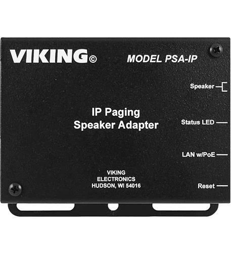 Adaptador de altavoz de paginación Viking electronics PSA-IP Ip Foto 1 de 1