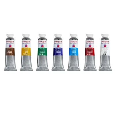 DALER-ROWNEY Daler Rowney Georgian Wasser Mischbare Ölfarbe 37Ml Tuben 40 Farben Verfügbar