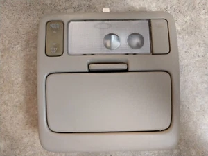 99-03 Lexus RX300 ES300 Highlander Overhead Light Sunroof Switch Storage Beige - Bild 1 von 7