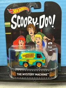 1/64 HOT WHEELS REAL RIDERS RETRO SCOOBY-DOO THE MYSTERY MANCHINE VAN - Picture 1 of 2