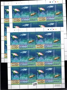 + SAMOA - MNH - TURTLES - SHARKS - FISH - 3 SHEETS - 18 SETS - 2015 - Foto 1 di 1