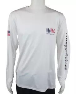 Vineyard Vines Performance SurfBoards Print Long Sleeve Tee Mens Medium - Picture 1 of 7