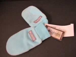 Nuevo con etiquetas Mitones de Vellón COLUMBIA Juveniles Talla Pequeña 7-8 Mt Capucha Niñas Niños Azul Nuevo - Imagen 1 de 3
