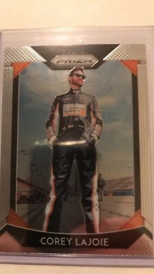 2019-20 Panini Silver Prizm Card of Corey LaJoie # 21.NEw. - Image 1 of 3