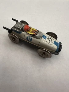 Vtg 1960s Tin Litho Race Car Toy West Germany - Picture 1 of 9