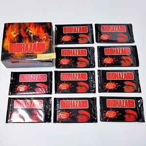 Resident Evil Chromium Trading Cards 10 packs Japan Ver. Biohazard WILDSTORM - Picture 1 of 14