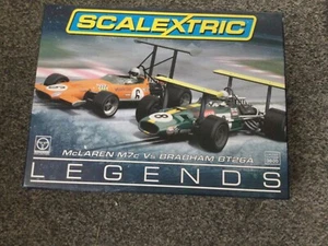 Scalextric twin pack. Legends McLaren M7c V Brabham BT26A - Picture 1 of 6