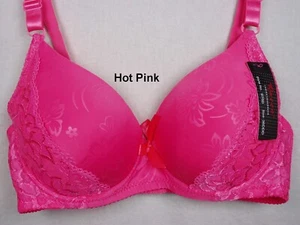 New Women Lightly Padded Lace wired Bra underwear sleepwear Clothing Size 46DD - Picture 1 of 10