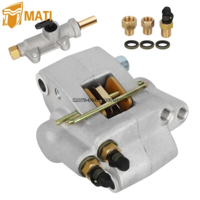 Rear Brake Caliper w/Master Cylinder for Polaris Sportsman 400 500 1998-2002 ATV - Image 1 of 4