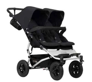 Mountain Buggy Duet V3.2 - Black PLUS Free Duet Sun mesh - Picture 1 of 1