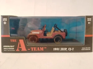 Greenlight Jeep CJ-7 A-TEAM 1981 1/43 86528 - Foto 1 di 3