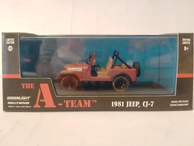 Greenlight Jeep CJ-7 A-TEAM 1981 1/43 86528 - Immagine 1 di 3