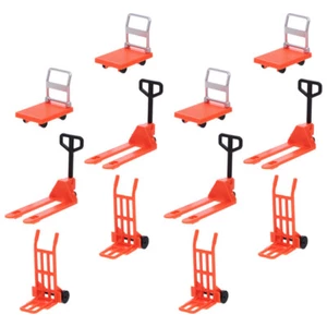 12 Pcs Miniature Toys Child Construction Signs Traffic Cones Kids Forklift - Picture 1 of 12
