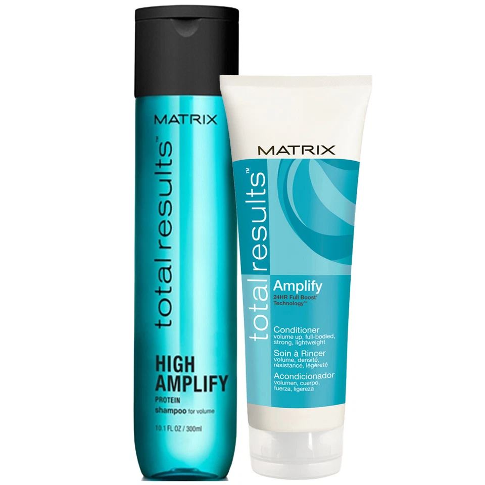 Behandlung Für Feines Haar Volumen MATRIX High Amplify Shampoo Und Conditioner - Bild 1 von 1