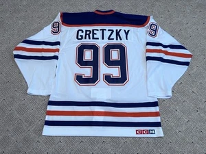 Wayne Gretzky Edmonton Oilers Jersey Size 46 CCM - Picture 1 of 3