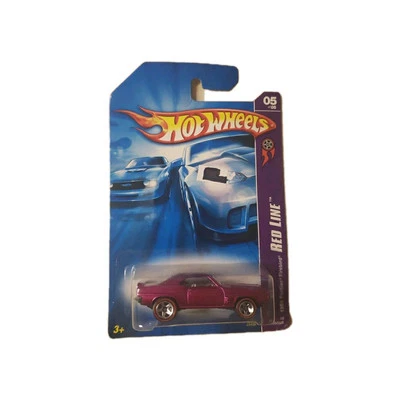Pontiac Firebird 1969 diecast Mattel Wheels Red Line 1/64 Foto 1 de 2