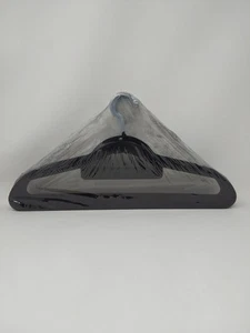 Samt Kleiderbügel 50 Stück schwarz Kleiderbügel mit 360 Grad drehbarem Haken - Bild 1 von 5