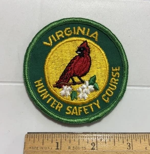 Insignia parche bordado redondo caza seguro curso de seguridad Virginia Hunter - Imagen 1 de 2