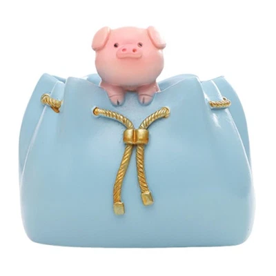 Bonsai Plant Holder Handbag Shape Container Green Container - Image 1 of 4