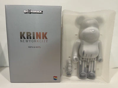 Juego Medicom BE@RBRICK KRINK CIUDAD DE NUEVA YORK 100% y 400% Foto 1 de 4