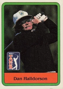1981 Donruss PGA Tour Golf Set Card #36 Dan Halldorson - Picture 1 of 2