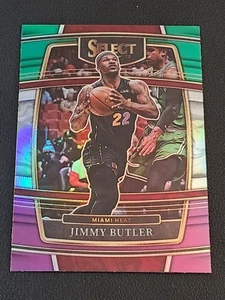 Jimmy Butler - Tri-Color Prizm 2021-22 Panini Select #97 Basketball Card - Picture 1 of 2