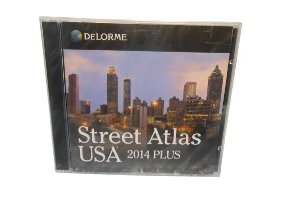 Delorme Street Atlas USA 2014 Plus Double Disc DVD 2 DVD ROM SET - Image 1 of 4