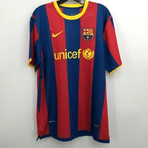 Lionel Messi FC Barcelona 2014-2015 Soccer Jersey Men's 2XL Nike Dri-Fit - Picture 1 of 13