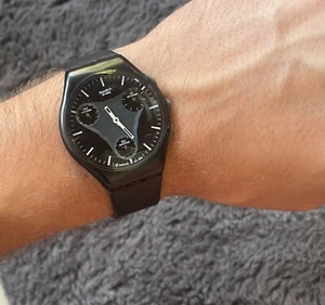 Swatch Skin Chrono “Phenomenon” SUYB100 – Ultra-Slim Vintage Chronograph (2000) - Picture 1 of 10