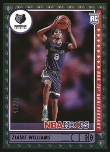 2021-22 Hoops NBA 75th Anniversary #211 Ziaire Williams /75