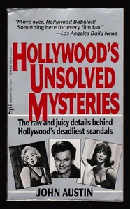 John Austin, Hollywood’s Unsolved Mysteries, S.P.I. Books, 1992 Paperback - Imagen 1 de 3